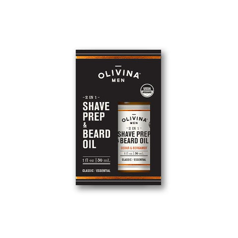 2 in 1 Shave Prep and Beard Oil 30ml
