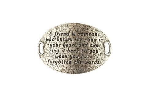 TS Statment  A friend is someone who -Silver - Across The Way