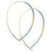Norah Earrings, Matte Turquoise - Across The Way