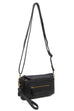 Anita Three Way Crossbody Wristlet Black