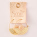 Stone Orbit Earring Sunstone Gold