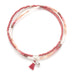 Blush Multi Silver Miyuki Bracelet Trio