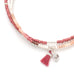 Blush Multi Silver Miyuki Bracelet Trio