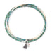 Turquoise Multi Silver Miyuki Bracelet Trio