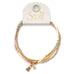 Desert Multi Gold Miyuki Bracelet Trio