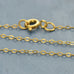 14K Gold Filled Chain - 18 Inch Delicate Cable Cha