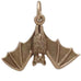 Bronze Realistic Bat Pendant