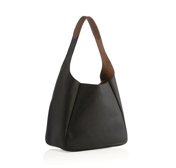 Maya Shoulder Bag - Black with Black