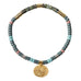 Intention Charm African Turq/Gold