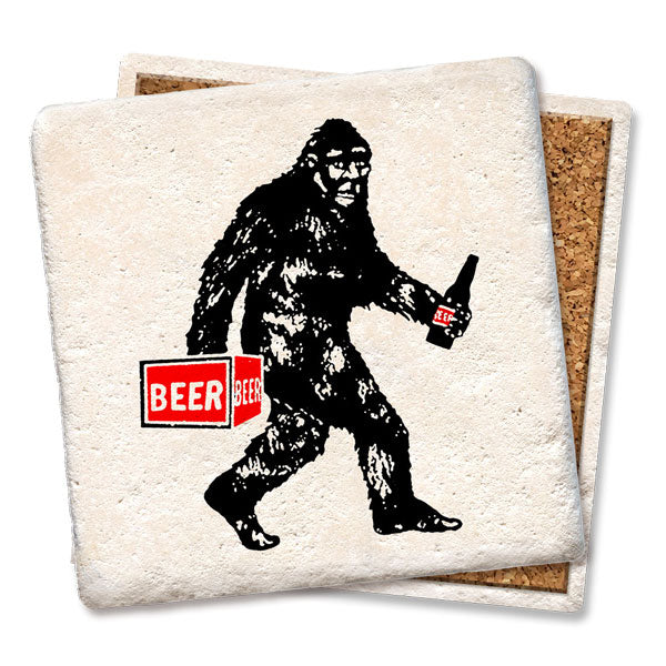 Bigfoot Beer Coaster