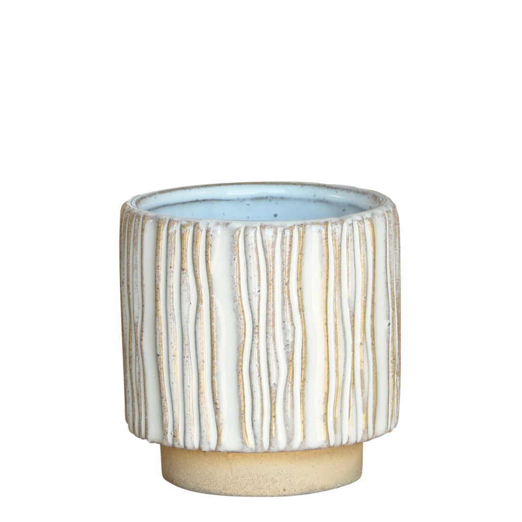 Vertical Stripe Cachepot