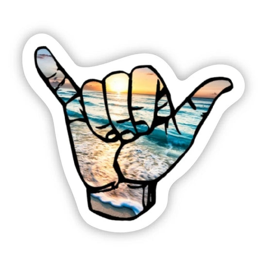 Hang Loose Photo Sticker