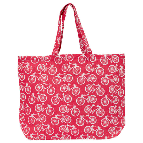 Beach Cruiser Jute Tote