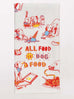 All Food Id Dog Food Dish Towel