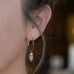 Berklee Earrings, Rose Quartz