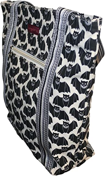 Striped Tote - Bat