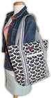 Striped Tote - Bat