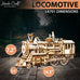 DIY Wooden Puzzle: Locomotive