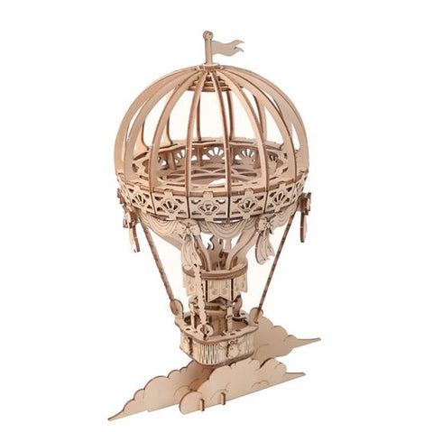 3D Wooden Puzzle Hot Air Balloon