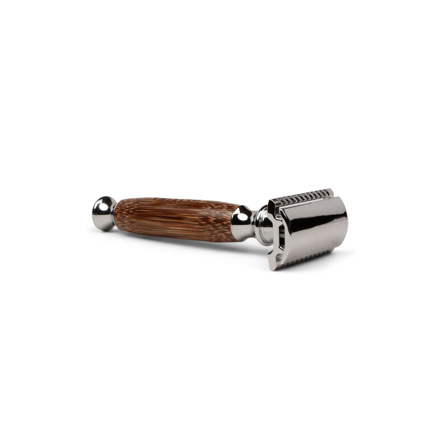 Safety Razer With Bamboo Handle - Across The Way