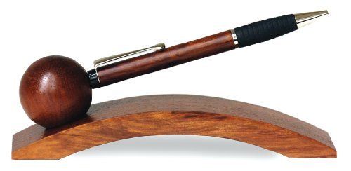 Rosewood Helios Magnetic Pen & Stand