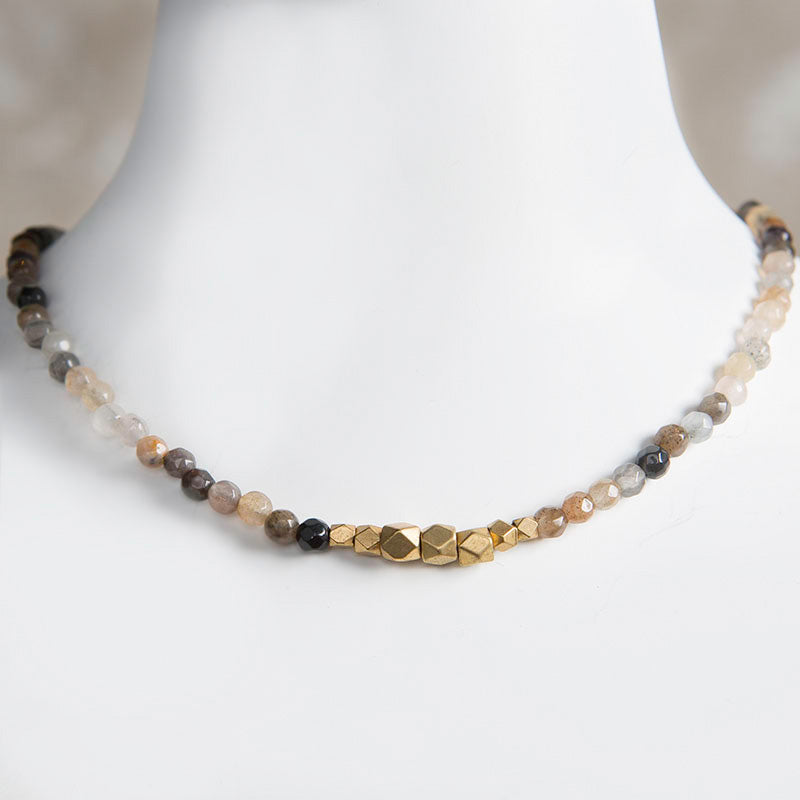 Jerry Gemstone Choker - Fancy Jasper - Across The Way