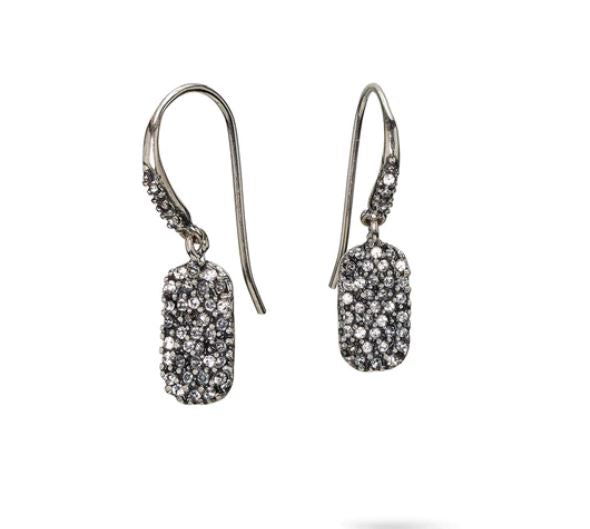 Cosmos Tag Earring Silver