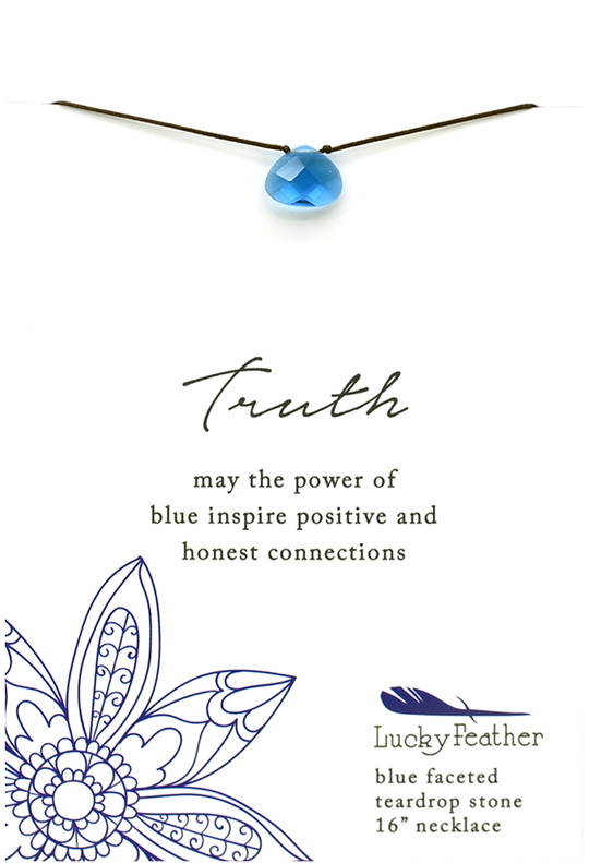 Power Necklace Blue Truth