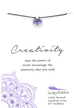 Power Necklace Violet Creativity