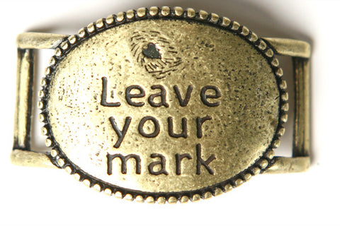 Leave Your Mark antique brass - Across The Way