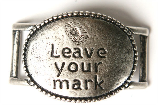 Leave Your Mark antique Silver - Across The Way