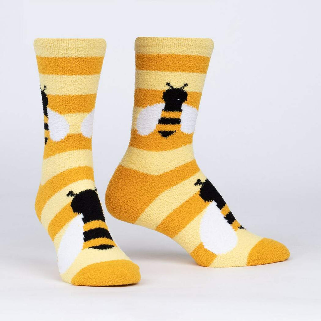 Slipper Sock: Bee Cozy
