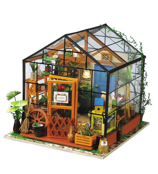 Cathy`s Flower House DIY Miniature Kit