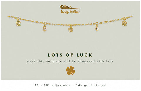 Dangle Necklace Dots