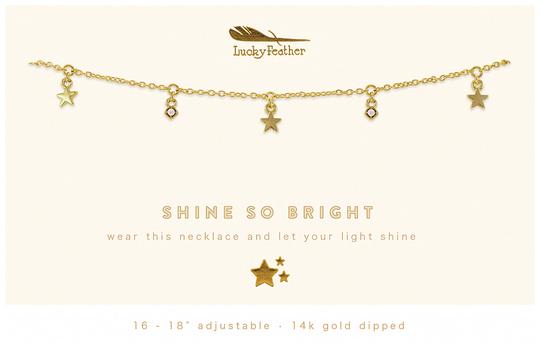 Dangle Necklace Shine