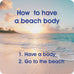 beach body coaster