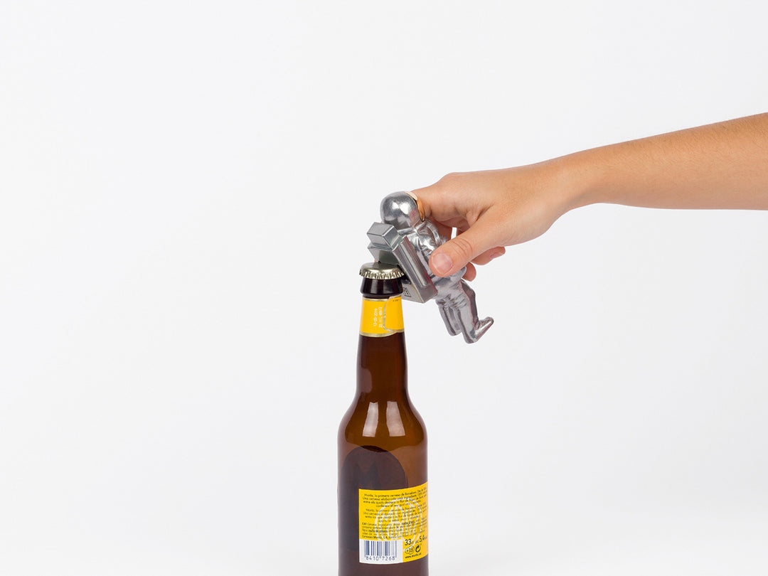 Huston Bottle Opener Silver