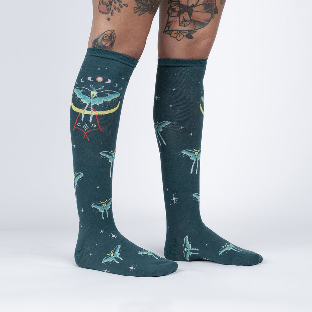 Mystic Moth Knee High