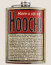 Hooch flask 8oz. stainless steel - Across The Way
