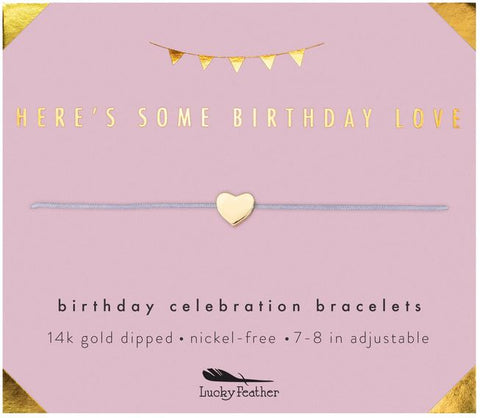 Love Birthday bracelet
