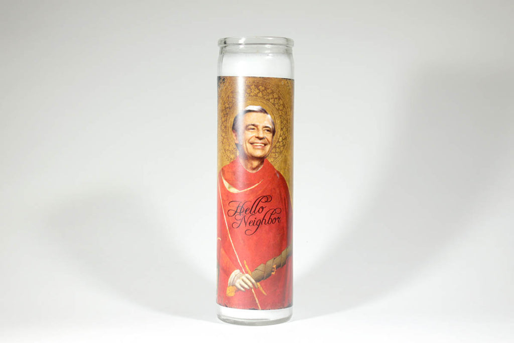 Mr. Rogers Candle