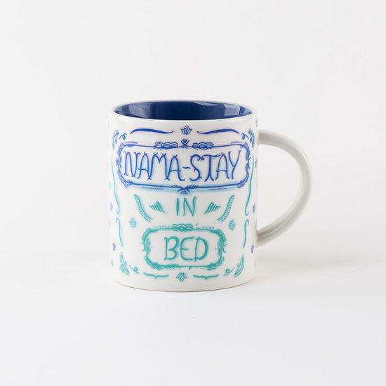 Namaste in bed Mug