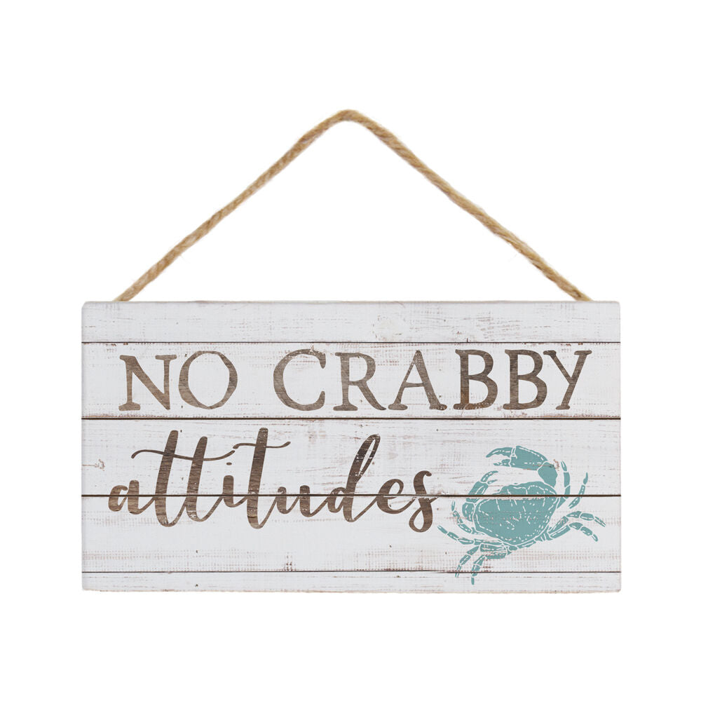 No Crabby Attitudes Petite Hanging