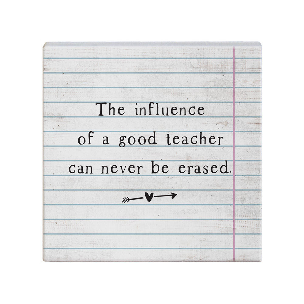 The influence of a good teacher - Across The Way