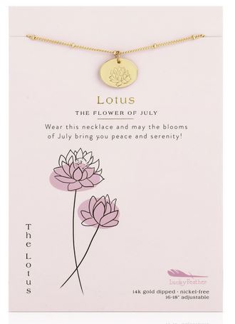Birth Flower July Lotus
