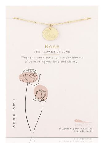 Birth Flower June Rose