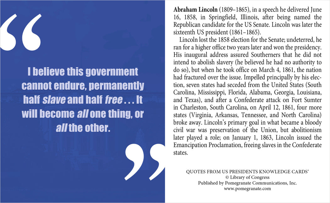 My Fellow Americans: Quotes from U.S. Presidents