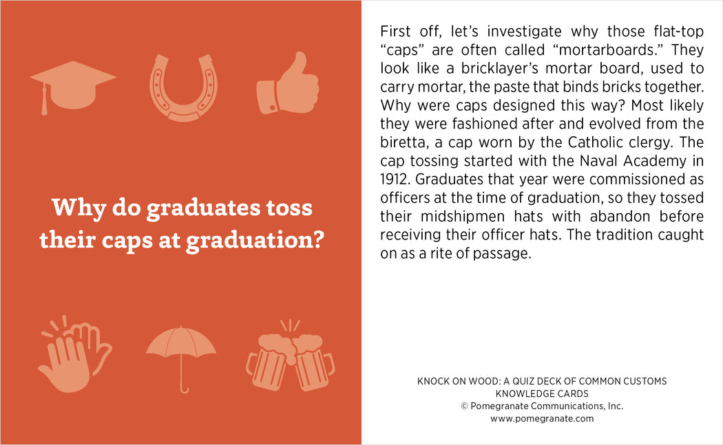 Knock On Wood Knowledge Cards