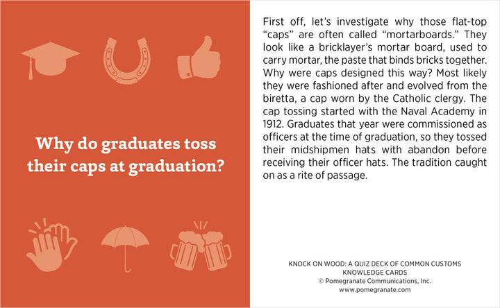 Knock On Wood Knowledge Cards