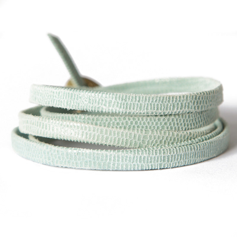 Leather Wrap Light Blue - Across The Way